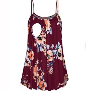 Nursing tank top